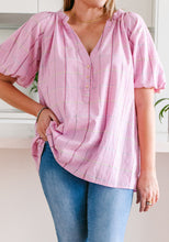 Load image into Gallery viewer, Soul Sparrow Checked Top - Pink
