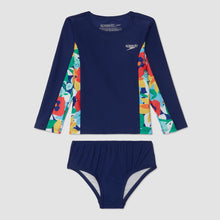 Load image into Gallery viewer, Toddler Girls Long Sleeved Rashguard Set
