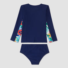 Load image into Gallery viewer, Toddler Girls Long Sleeved Rashguard Set
