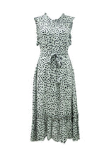Load image into Gallery viewer, Sage Spot Dress
